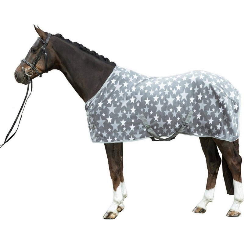 Флісова сушильна попона НКМ -Stars- 145 та 155см Флісова сушильна попона НКМ -Stars- 145 та 155см