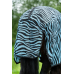 Попона від комах з шиєю HKM -Zebra Aqua- 145см